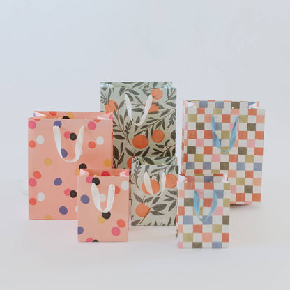 Ramona & Ruth - Check Gift Bag: Medium
