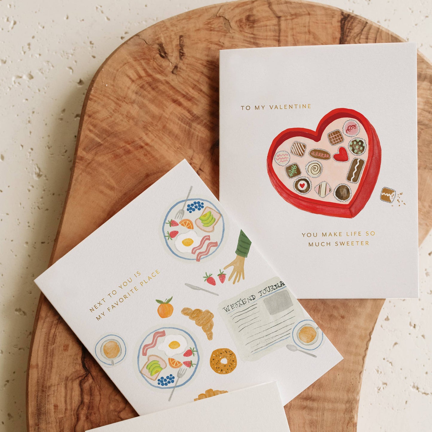 Ramona & Ruth - Chocolate Valentine Card