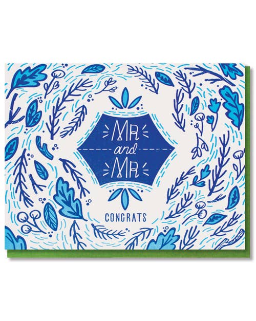 Paper Parasol Press - Mr and Mr Card