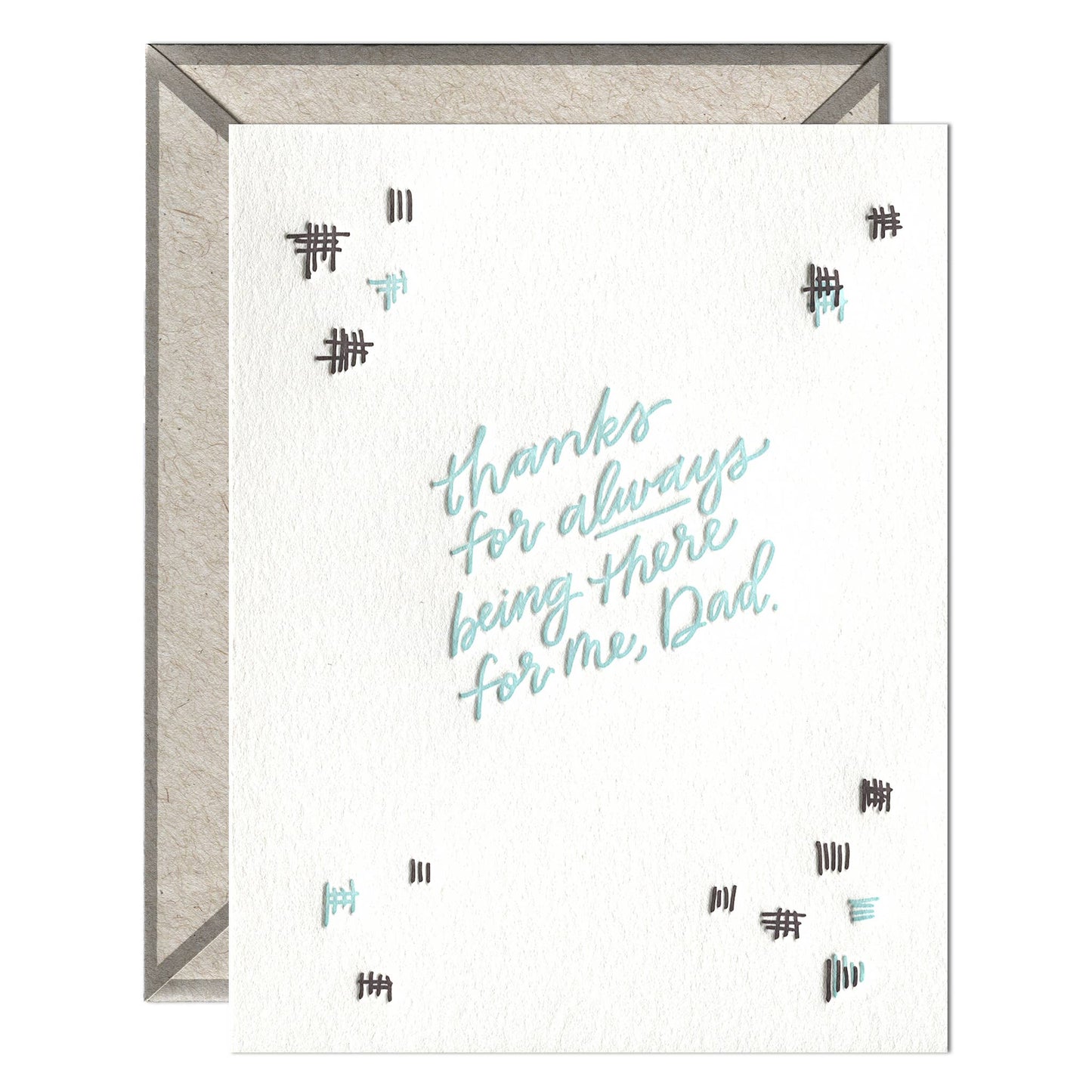 INK MEETS PAPER - Always There Dad - Father's Day card