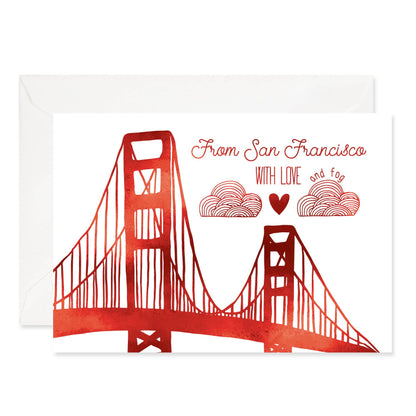 Good Juju Ink - San Francisco Love card