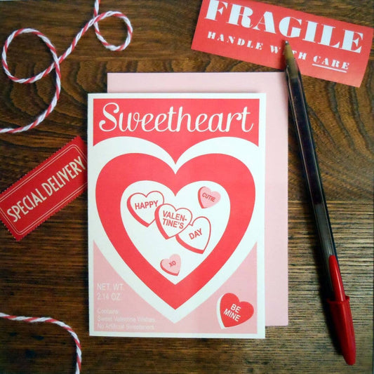 a. favorite design - Sweetheart Candies Valentine