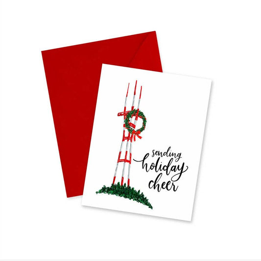 doodles.ink. - Sending Holiday Cheer San Francisco Sutro Tower