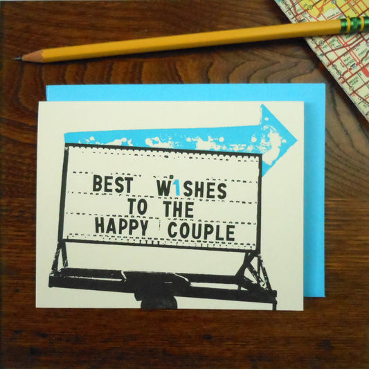 a. favorite design - Vintage Wedding Arrow: A2 5.5" x 4.25"