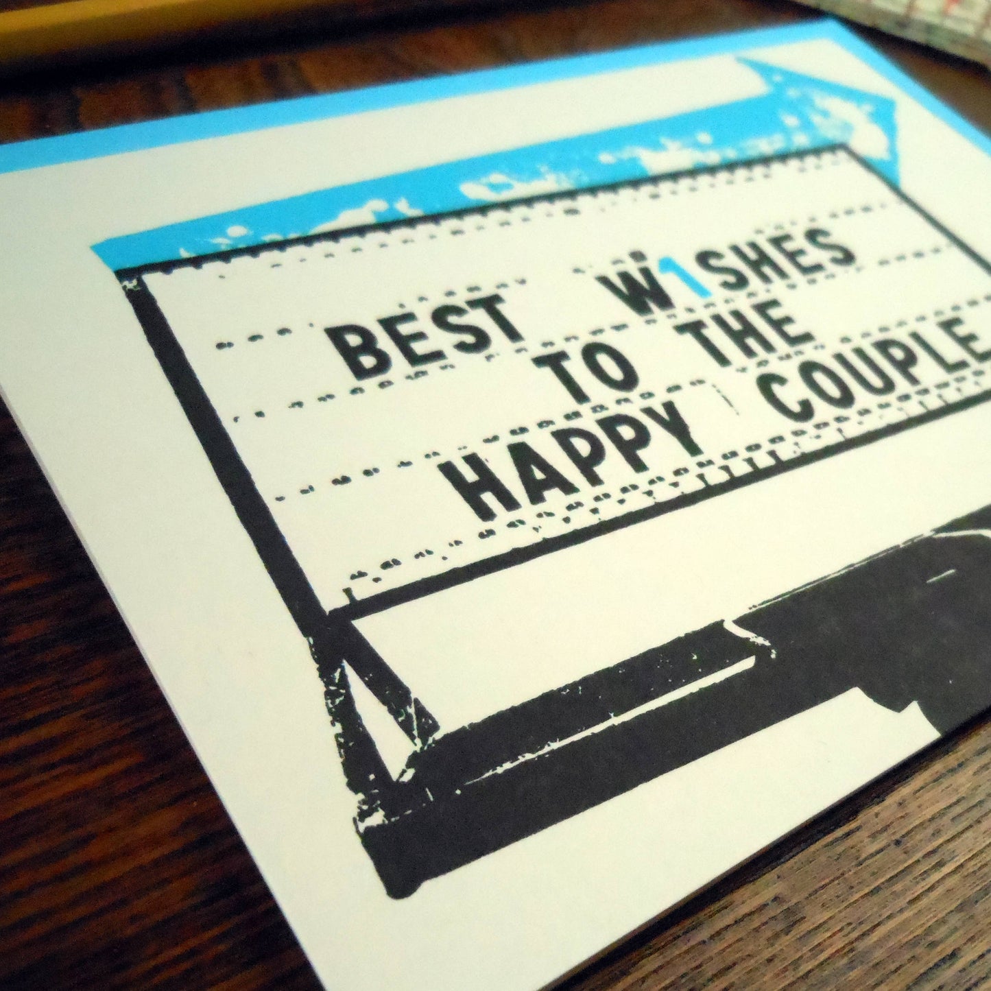 a. favorite design - Vintage Wedding Arrow: A2 5.5" x 4.25"