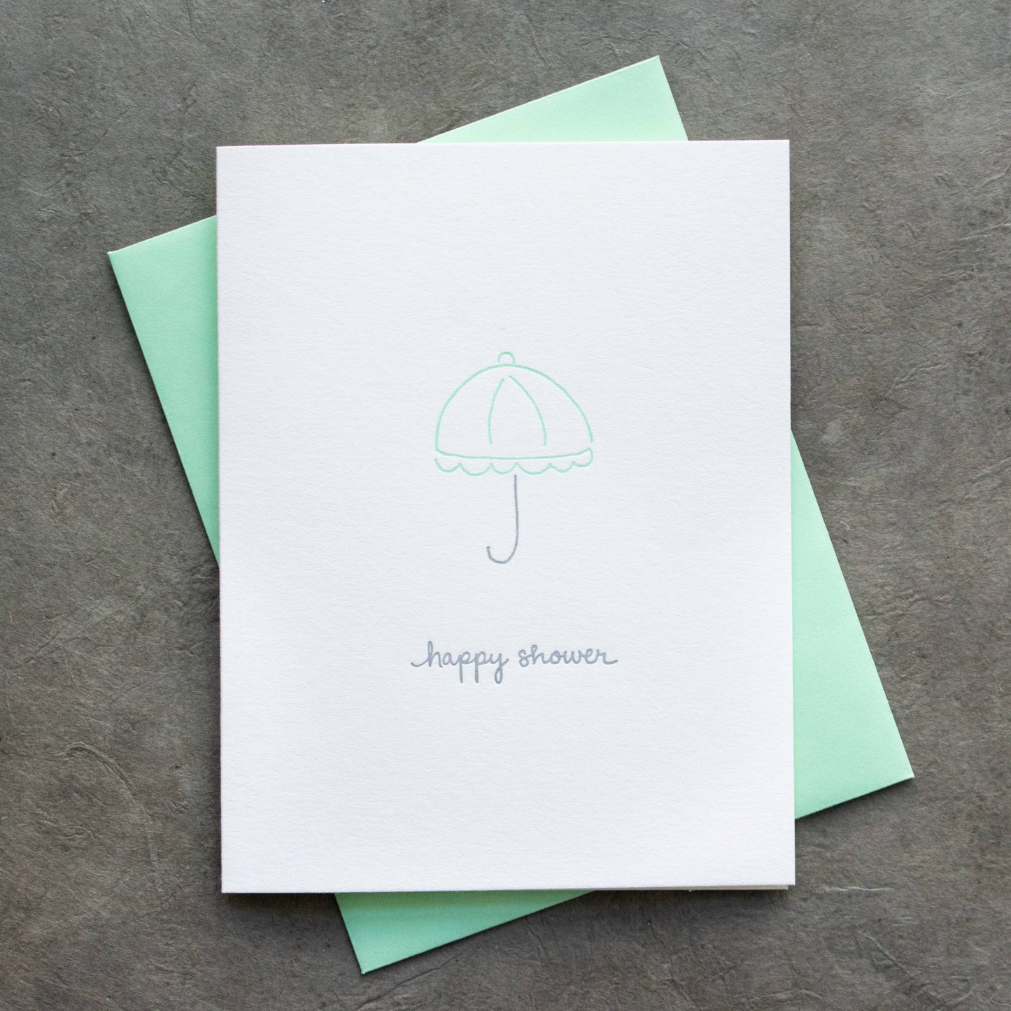Albertine Press - Happy Shower Greeting Card