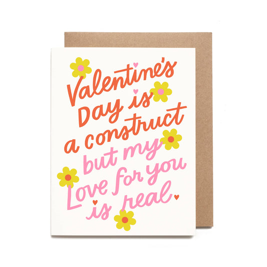 Worthwhile Paper - Valentine's Day is a Construct Card