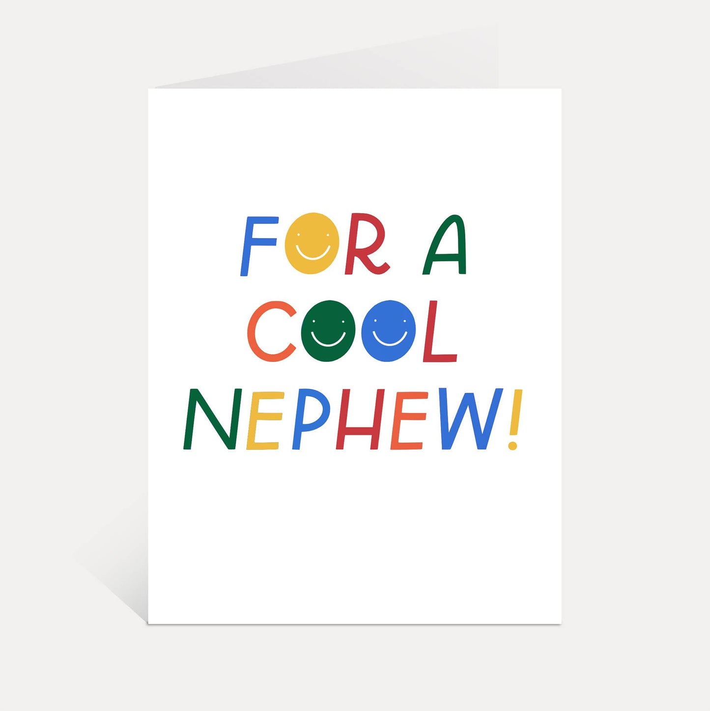 Just Follow Your Art - For A Cool Nephew Greeting Card | Kid's Birthday Card