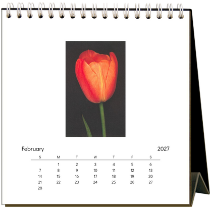 Found Image Press - Flowers 2027 Desk Calendar