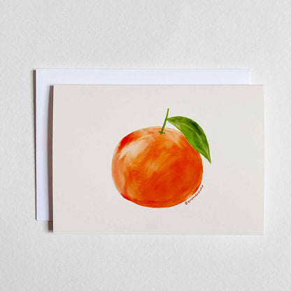 Quietude Studio - Orange Card