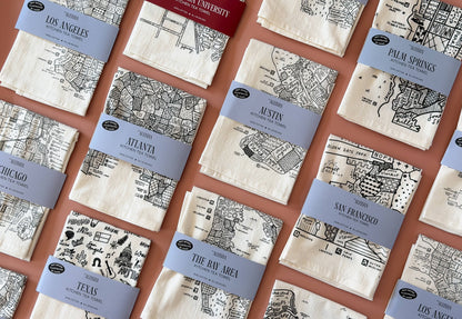 By Aleisha - San Francisco Map Tea Towel