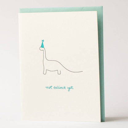 Albertine Press - Not Extinct Yet Greeting Card