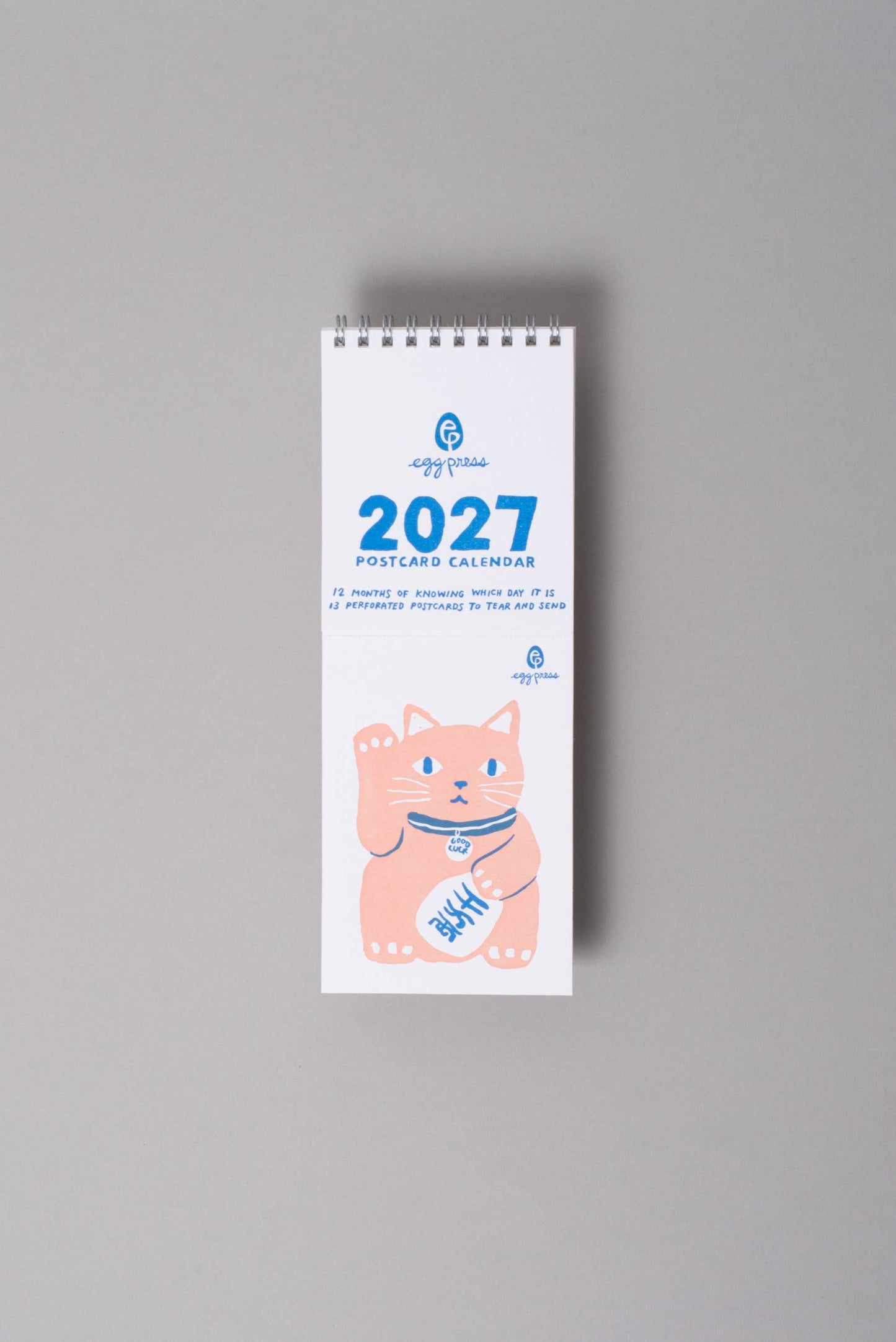 Egg Press - 2027 Tear-off Postcard Illustrated Calendar