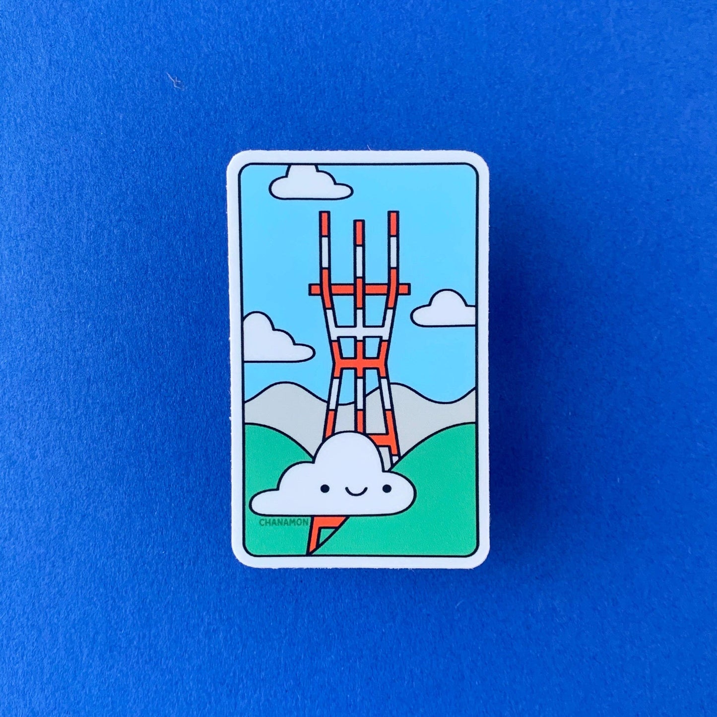 Maison Chanamon - Sutro Tower Sticker