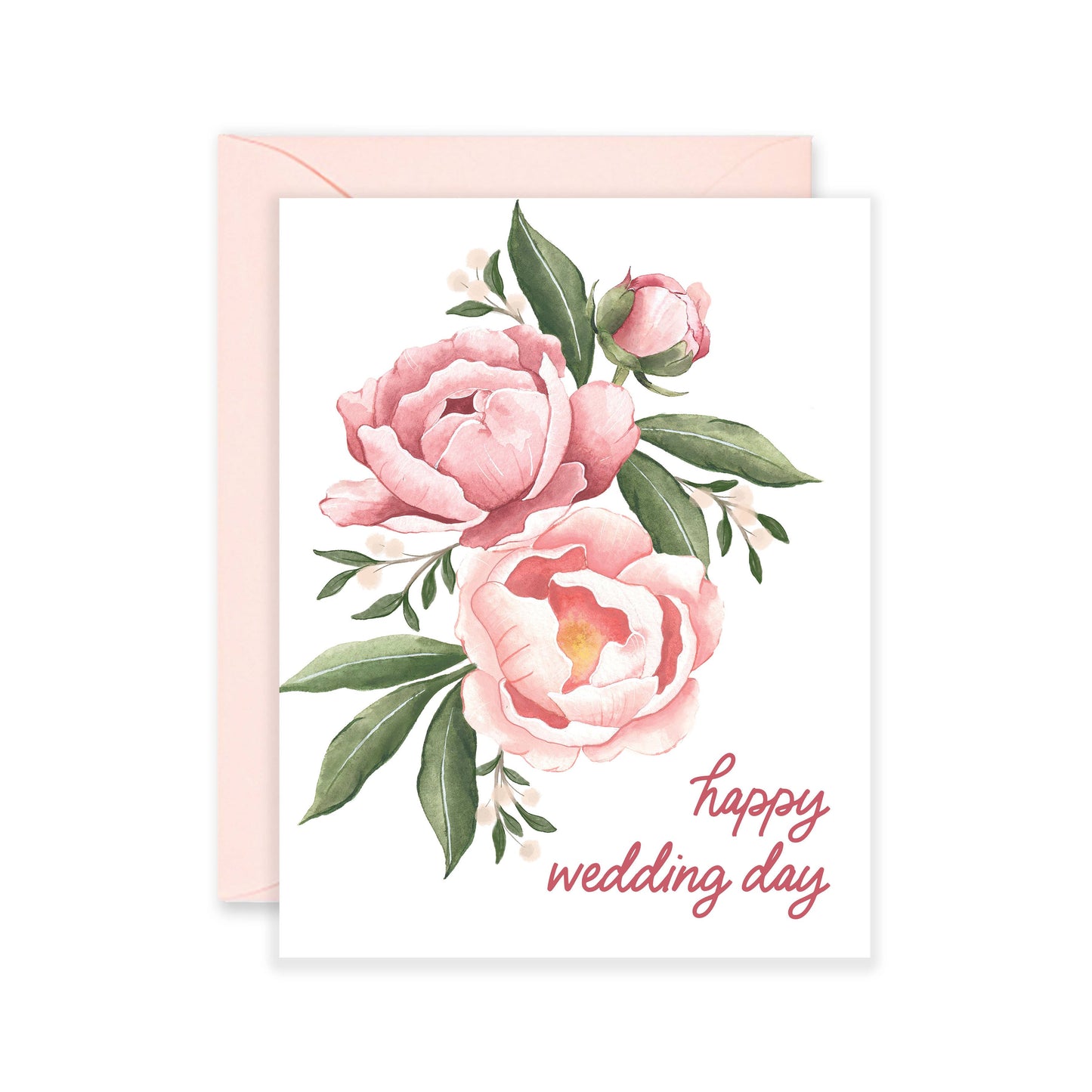 Isabella MG - Wedding Bouquet Greeting Card | Happy Wedding Day Card