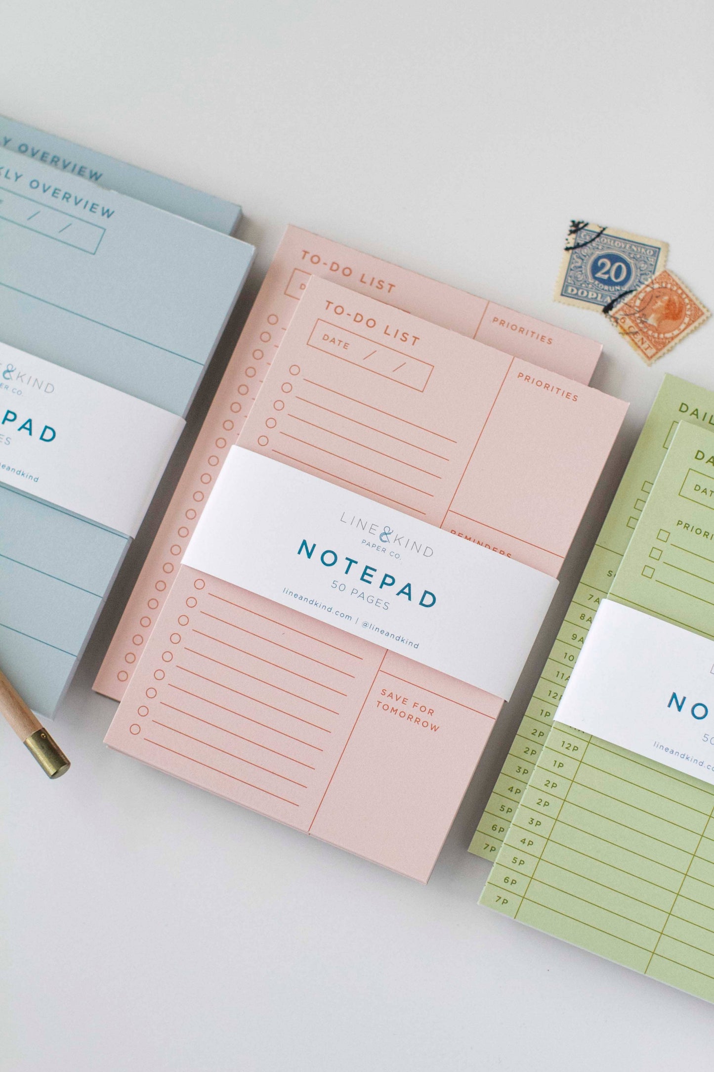 Line & Kind Paper- To-Do List Notepad | Priorities