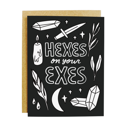 KANDS.CO - Hexes On Your Exes Greeting Card