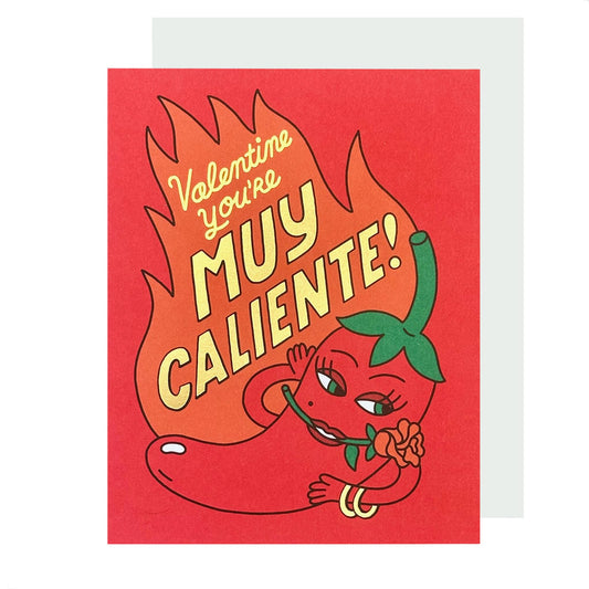 The Social Type - Muy Caliente Valentine's Day Card