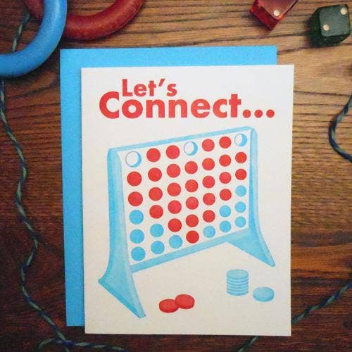 a. favorite design - Let's Connect: A2 4.25" x 5.5"