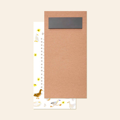 Karen Schipper - Ducks in a Row Listpad – Cute Magnetic To Do List Pad
