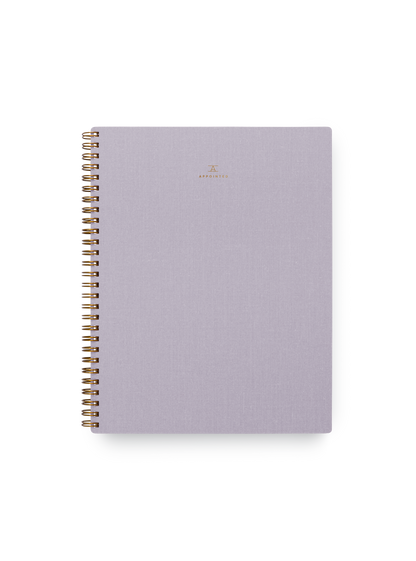Appointed - The Notebook - Lavender Gray: Blank