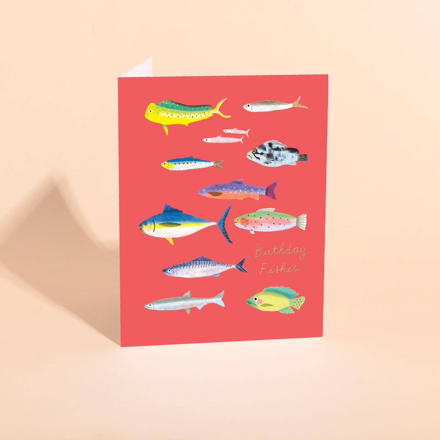 Carolyn Suzuki - GO FISH - Birthday Card