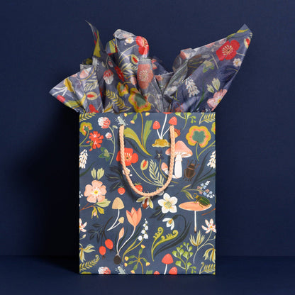 Red Cap Cards - Forest Blue tissue paper: 5 Sheets