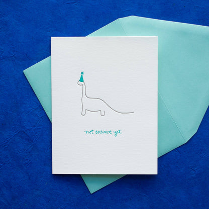 Albertine Press - Not Extinct Yet Greeting Card