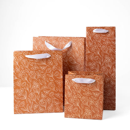 Elyse Breanne Design - Terracotta Gift Bag | Fall & Halloween: Medium