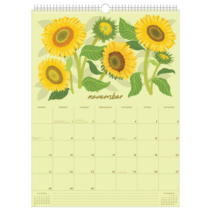 Smudge Ink - 2027 Walk in the Garden Wall Calendar