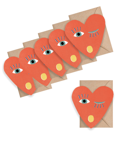 Isatopia - Heart Blink Mini Cards - box of 6