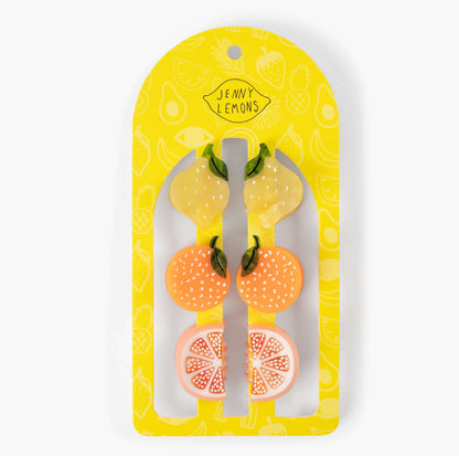 Jenny Lemons - Micro Sunshine Citrus Hair Claw Clip Set