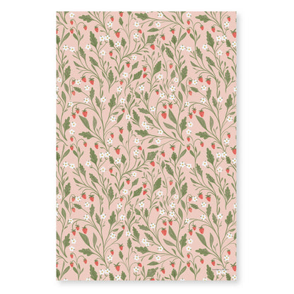 Ramona & Ruth - Strawberry Fields Gift Wrap | Roll