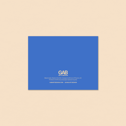 Gab Art & Design - Happy hanukkah  - holiday greeting card