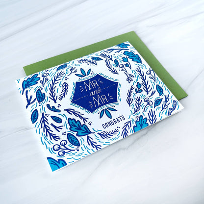 Paper Parasol Press - Mr and Mr Card