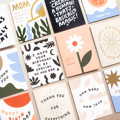 Worthwhile Paper - Birthday Bloom Card