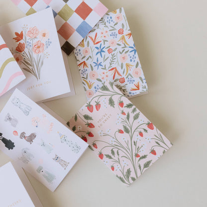 Ramona & Ruth - Strawberry Mini Card