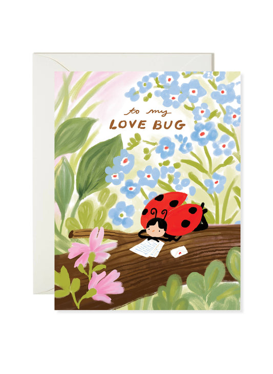 Karen Schipper - Love Bug - Cute Nature Love Card