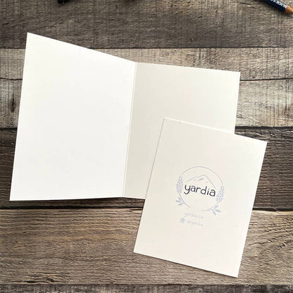 Yardia - Pet Sympathy Card - Watercolor Greeting Card