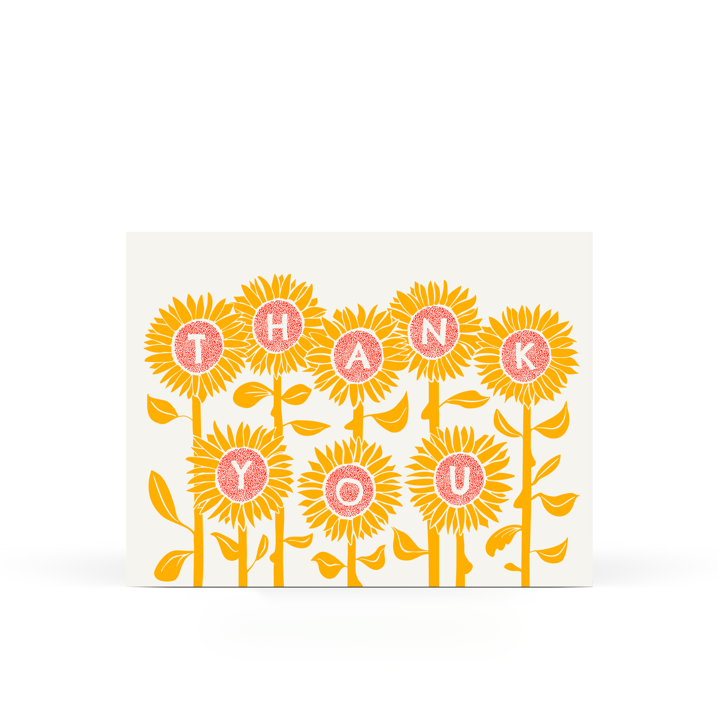 Sweet Bippy Press - Sunflower Thank You Card