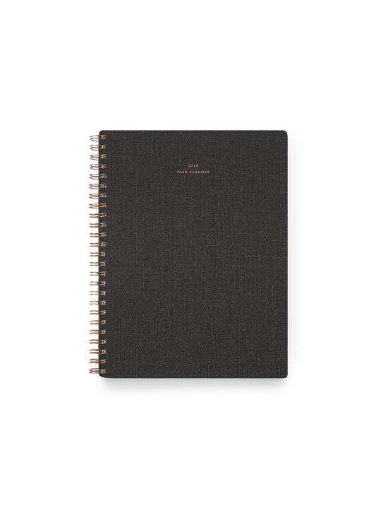 Appointed - 2026 Compact Task Planner: Charcoal Gray