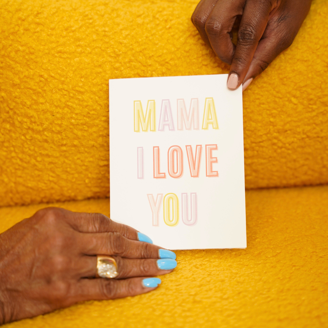 Hustle & Hope - Mama I Love You Mother's Day Card