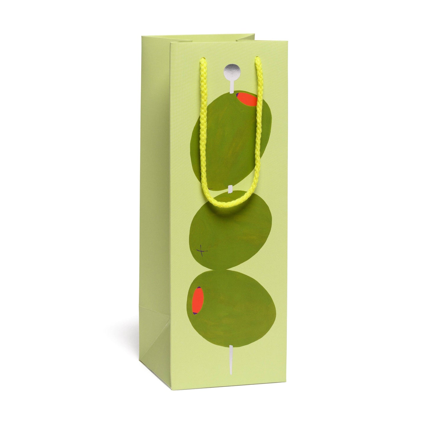 Red Cap Cards - Cocktail Olives booze bag: Booze