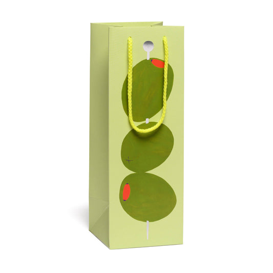 Red Cap Cards - Cocktail Olives booze bag: Booze