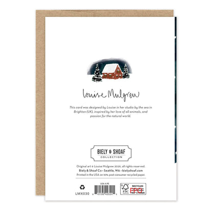 Biely & Shoaf - Winter Wishes Boxed Holiday Cards - Set of 10