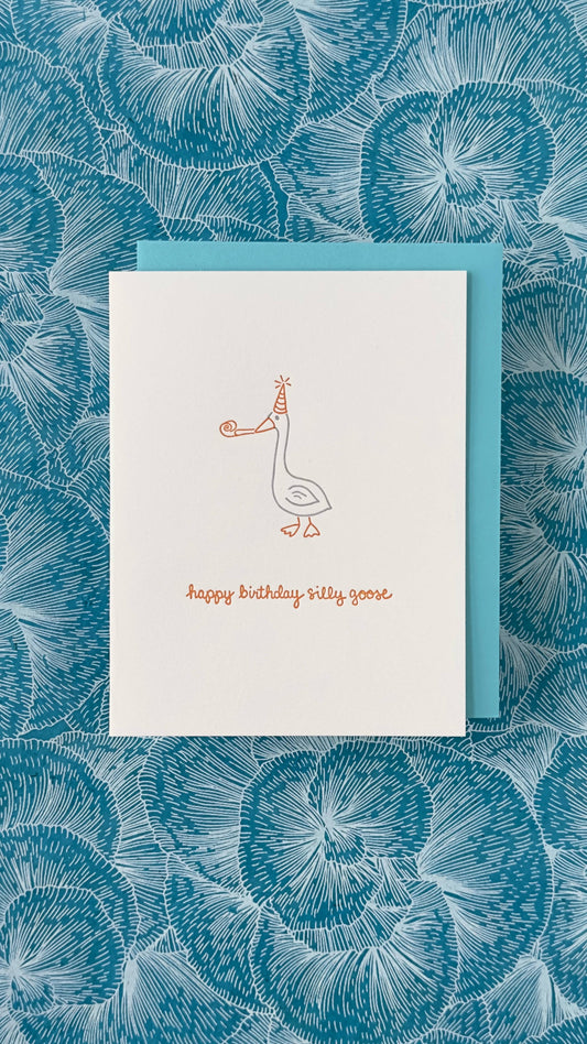 Albertine Press - Happy Birthday Silly Goose Greeting Card