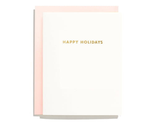 Shorthand Press - Futura Holiday - Letterpress Greeting Card: Box Set