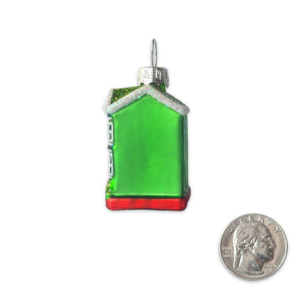 SF Mercantile - Mini Victorian House Glass Ornament