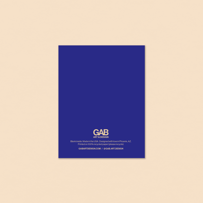 Gab Art & Design - Most chaotic time of the year - holiday greeting card
