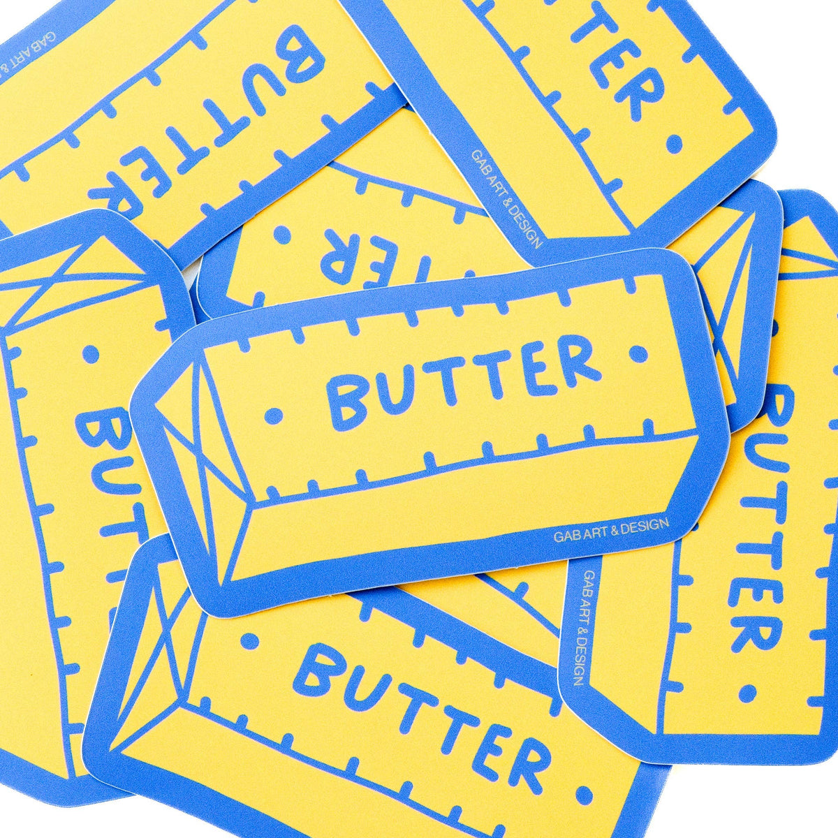 Gab Art & Design - Butter - sticker